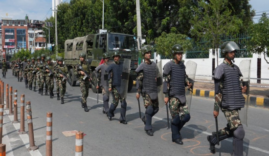 अवाञ्छित गतिविधि रोक्न निरन्तर निगरानीका लागि सेनाको आग्रह