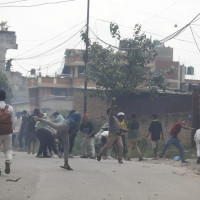 ट्राफिक कार्यालय जलेश्वरमा आगजनी