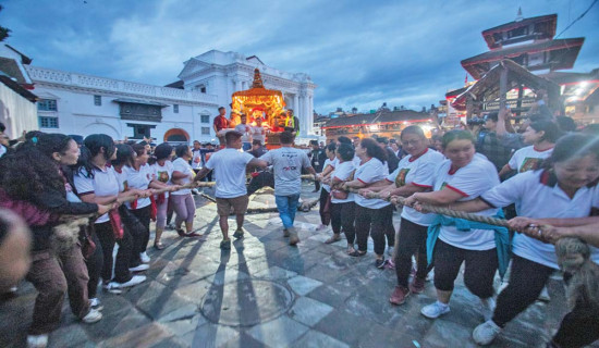 साधारण पूजासहित इन्द्रजात्रा सम्पन्न