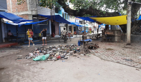 राजविराजमा फोहोर व्यवस्थापन ठप्प, दुर्गन्धित बन्दै नगरक्षेत्र