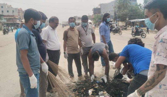 सरसफाइमा जुटे लहानका युवा