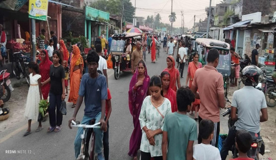 सामान्य बन्दै सप्तरीको जनजीवन
