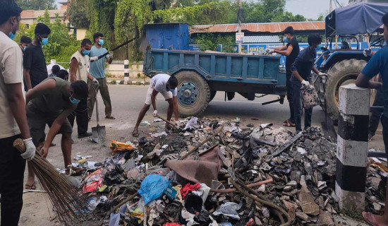 सरसफाइमा जुटे सप्तरीका युवा