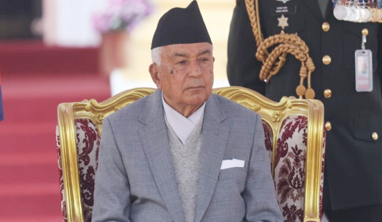 राष्ट्रपति पौडेलद्वारा जितिया पर्वको शुभकामना