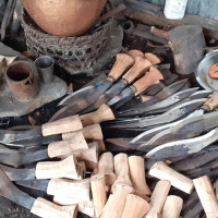 गुराँसको जङ्गल अवलोकन गर्दै पर्यटक