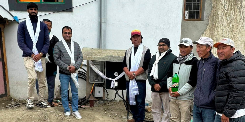 उपल्लो मुस्ताङको चराङमा इभि चार्जिङ स्टेशन सञ्चालनमा