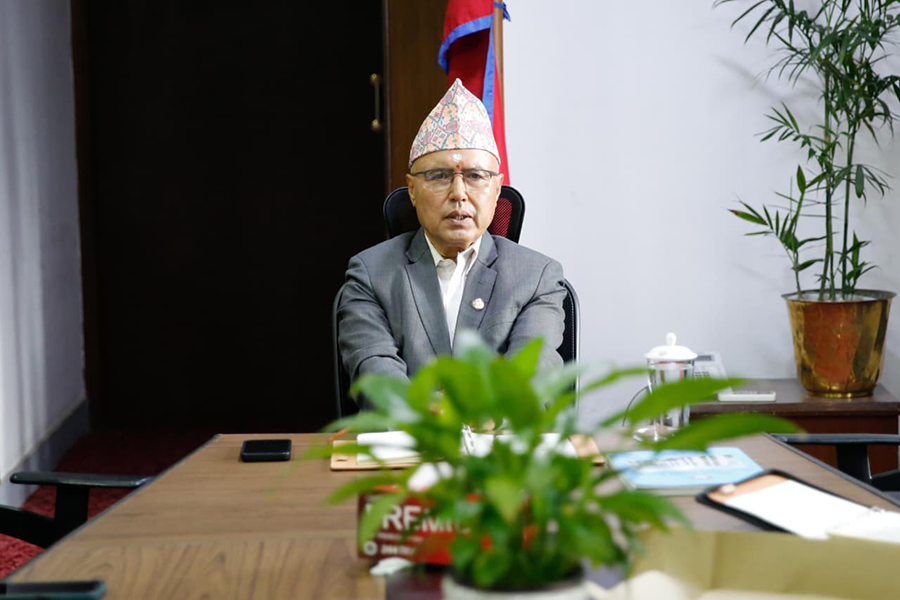 चुनावका लागि अरूको मुख ताक्नु पर्दैन : अर्थमन्त्री