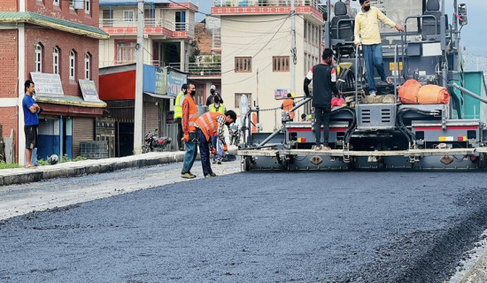 धुलिखेल–सूर्यविनायक खण्डअन्तर्गत जनागालबाट कालोपत्र सुरु