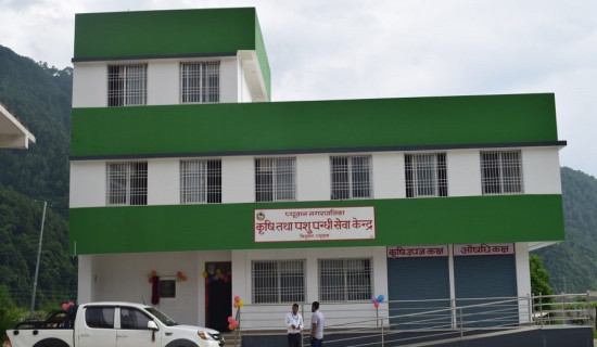 दुई वटा पालिकामा कृषि तथा पशुपक्षी सेवा केन्द्र