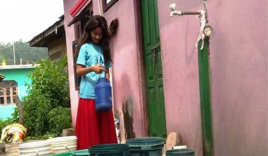 पाटु गाउँमा खानेपानी आपूर्ति ठप्प