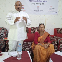 पहिरोले छ घर भत्किए, दस घर उच्च जोखिममा