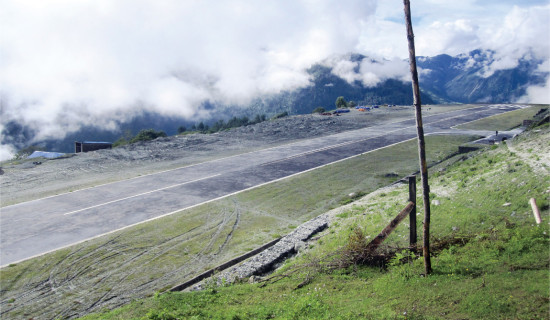 चार महिनापछि रारा विमानस्थलमा उडान