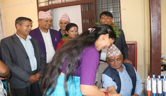 धुर्कोट अस्पतालसहित सबै स्वास्थ्यचौकीमा प्रयोगशाला सेवा