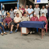 मुग्लिन मलेखु सडक रातिदेखि अवरुद्धः आज खुल्ने सम्भावना कम