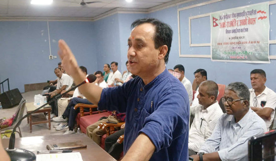 भ्रष्टाचारविरुद्ध निर्मम भएर अघि बढ्नुपर्छ : महामन्त्री शर्मा