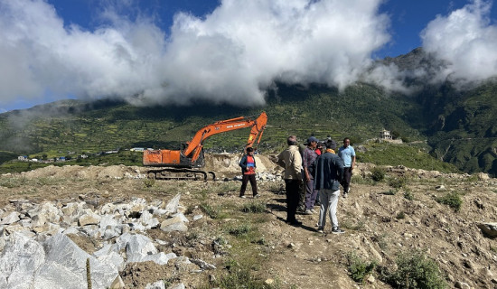 बसपार्क निर्माण कार्य धमाधम