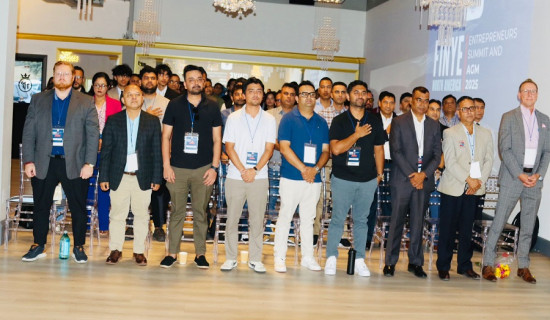 फिन्ये अमेरिकाको अध्यक्षमा सविन्द्र थापा चयन