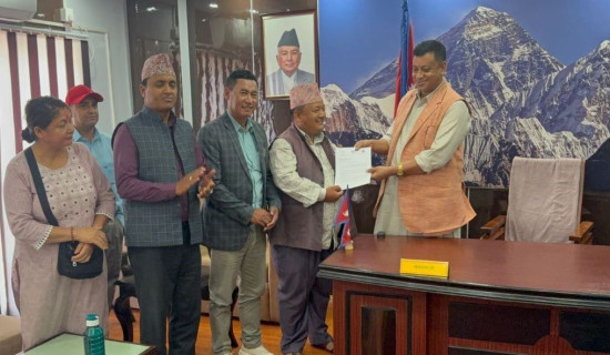 प्रदेश समन्वय परिषद् बैठकको माग गर्दै ज्ञापनपत्र