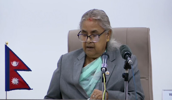 राष्ट्रका नाममा प्रधानमन्त्री सुशीला कार्कीको सम्बोधन (प्रत्यक्ष प्रसारण)