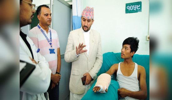 आन्दोलनका घाइतेलाई भविष्यको चिन्ता