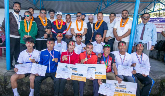 पर्वतीय दौडको उपाधि सुदूरपश्चिमका राउतलाई