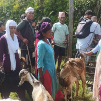 संघीय संसद परिसरबाट कवाडी हटाएर सरसफाइ