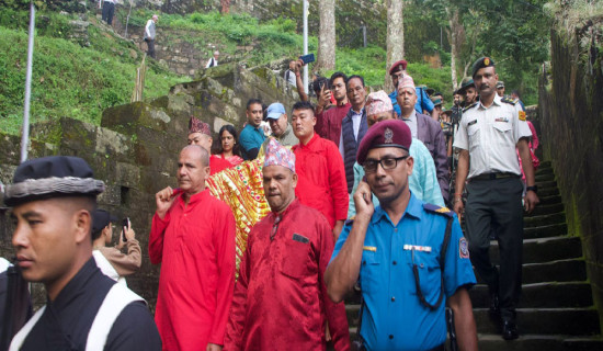 गोरखाको फूलपाती हनुमानढोका पठाइयो