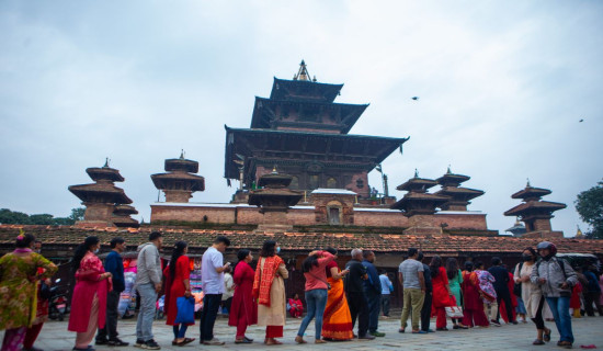 आश्विन शुक्ल नवमी : तलेजु भवानी मन्दिर सबैका खुला