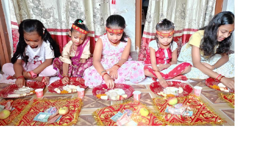 देवी दुर्गाको स्वरूप कुमारी कन्याको पूजा