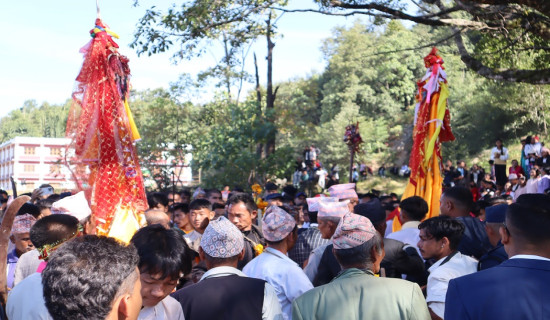 पाँचथरमा नचाइयो जोर निशान