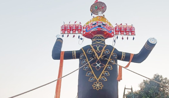 मिथिलामा आज रावण वध उत्सव