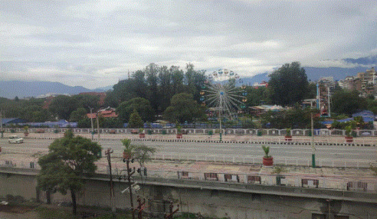 काठमाडौँका सडक सुनसान जस्तै