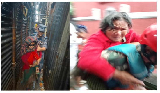 ज्येष्ठ नागरिक र सुकुम्वासी परिवारलाई स्थानान्तरण