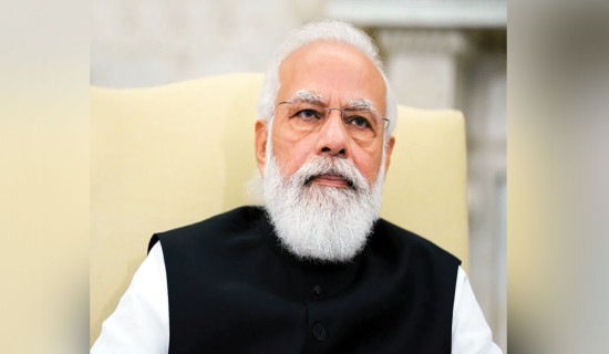 नेपालमा बाढीपहिरोबाट भएको क्षतिप्रति प्रधानमन्त्री मोदीद्वारा दुःख व्यक्त