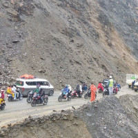 सप्तकोशीमा सन्ताउन्न वर्षयताकै तेस्रो ठुलो बाढी