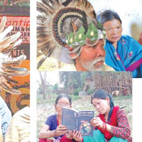 पूर्वविद्यार्थीद्वारा विद्यालयलाई शैक्षिक उपकरण सहयोग