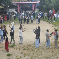 वर्षा रोकिएसँगै काठमाडौँ उपत्यकाको जनजीवन सामान्य बन्दै