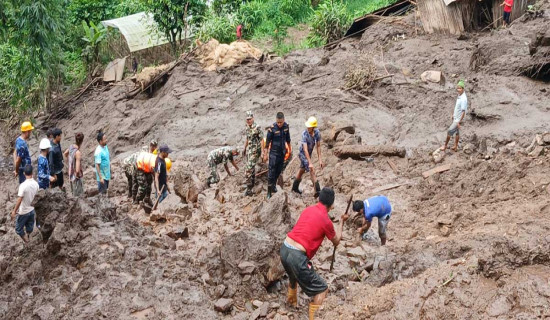 इलाममा बाढीपहिरोमा मृत्यु हुनेको सङ्ख्या ३९ पुग्यो