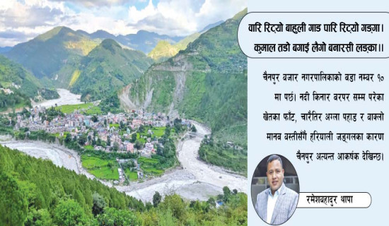 चयनमा रमाएको चैनपुर सहर
