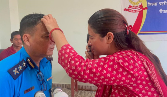 विश्व दृष्टि दिवस : रौतहटमा १७८ जनाको आँखा परीक्षण