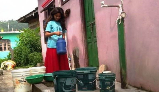 वर्षाले खानेपानीको मुहानमा क्षति, स्थानीय प्रभावित