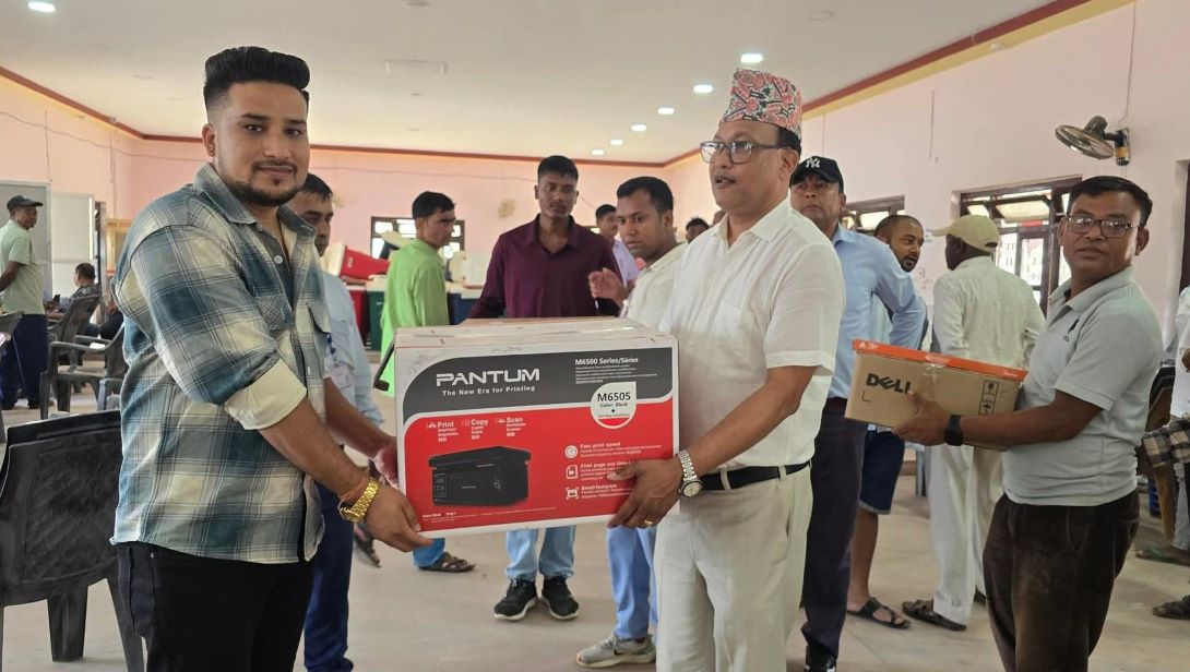 कार्यालय सञ्चालनार्थ नगरपालिकाको सहयोग