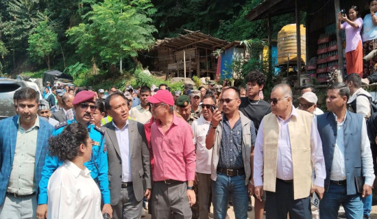 पुनर्स्थापनाका लागि इलाम सङ्कटग्रस्त घोषणा : मन्त्री घिसिङ