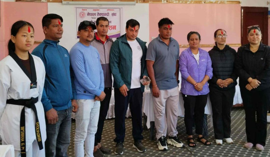 तेक्वान्दो सङ्घ बागलुङमा श्रेष्ठ निर्विरोध
