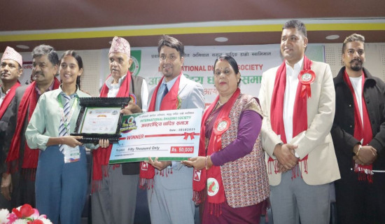 वक्तृत्वकला प्रतियोगितामा सञ्जिवनी प्रथम