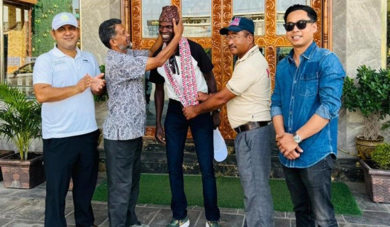 कमनवेल्थ गेम्स स्वर्ण पदकधारी जोन नेपालगन्जमा
