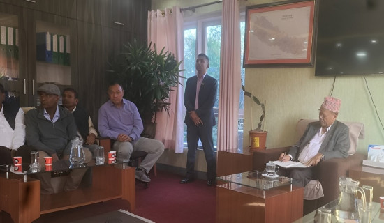 उखु किसानका मागबारे कृषि मन्त्रालयमा छलफल