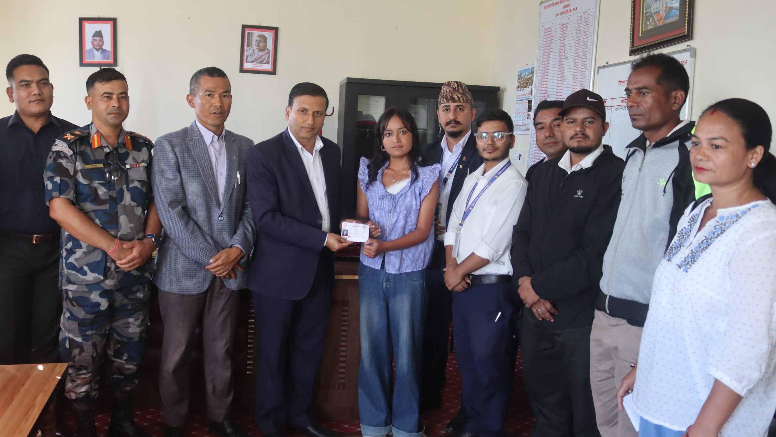 जाजरकोटमा अनलाइन प्रणालीमार्फत नागरिकता
