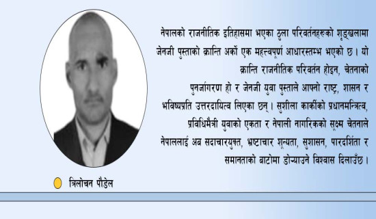 युवा चेतनाको पुनर्जागरण
