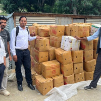 कांग्रेस महामन्त्री शर्माद्वारा लोबुचे हिमाल आरोहण